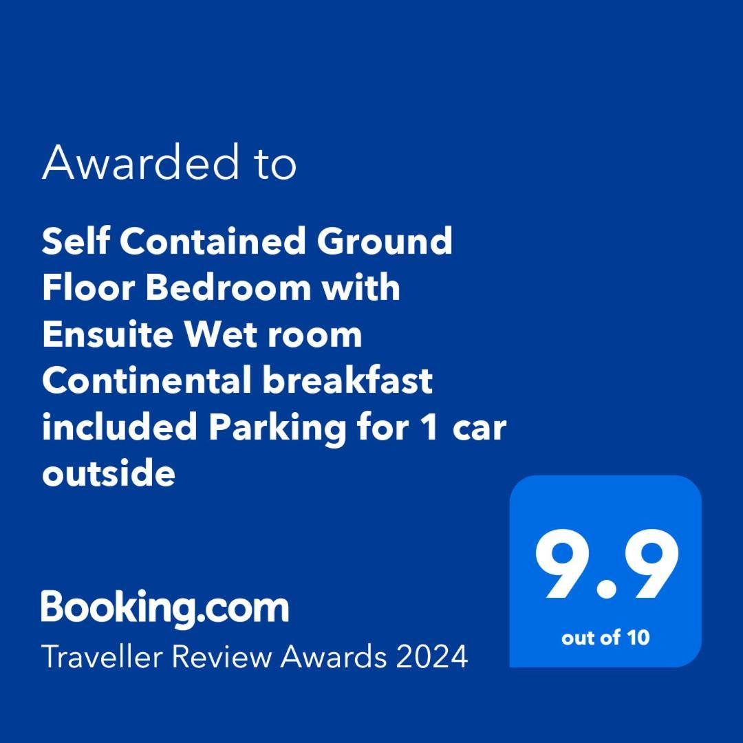 Self Contained Ground Floor Bedroom With Ensuite Wet Room Continental Breakfast Included Parking For 1 Car Outside Heanor Екстериор снимка